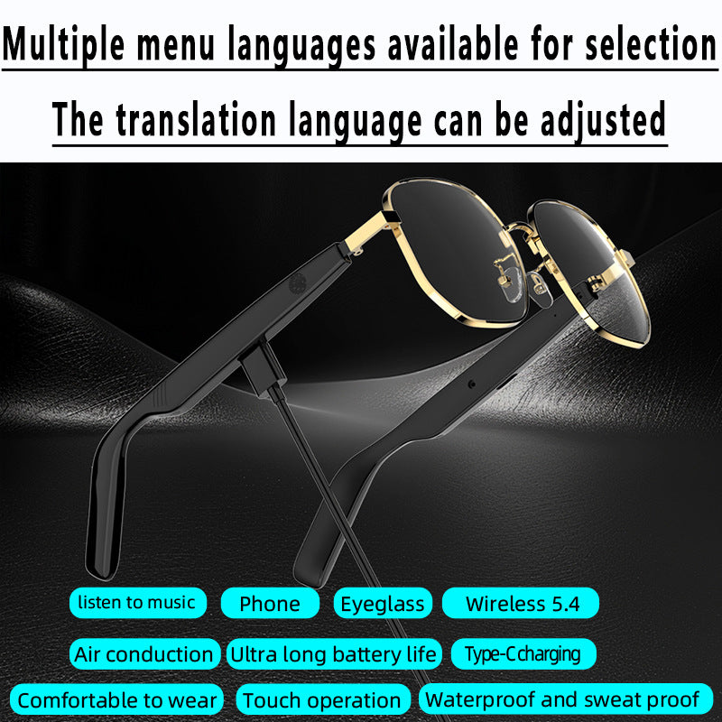 AI translation glasses