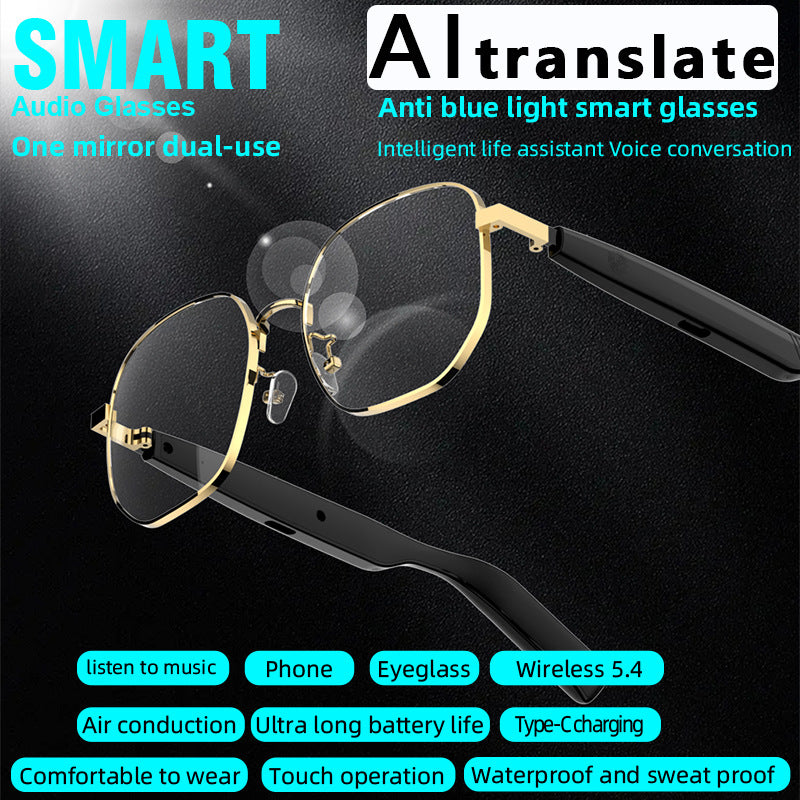 AI translation glasses