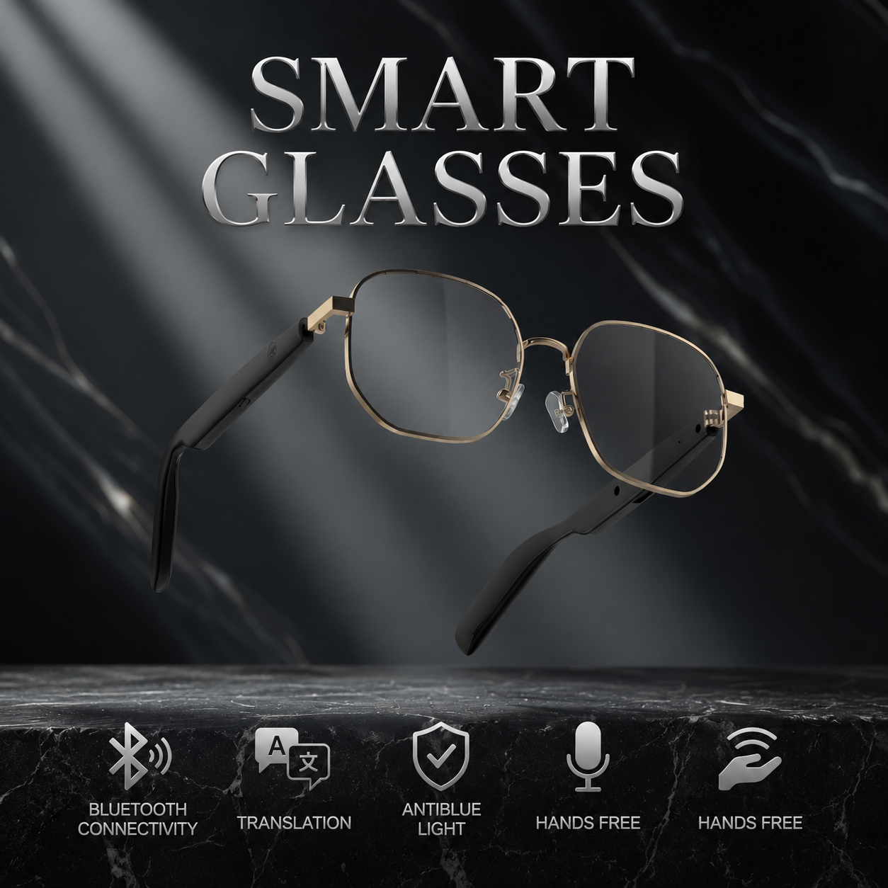 AI translation glasses